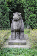 yongling museum in chengdu,china