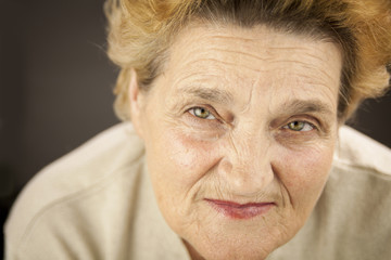 Portrait of senior woman