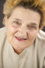 Portrait of senior woman