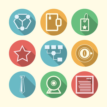Icons for freelance and business