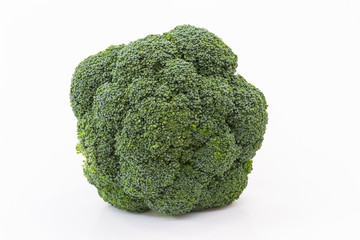 Broccoli Gemüse im Detail isoliert