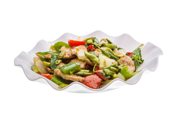 Pork with vegetables