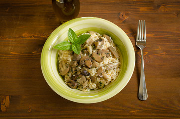 Risotto ai funghi