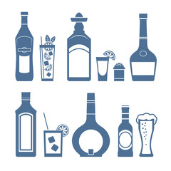Drink icons.
