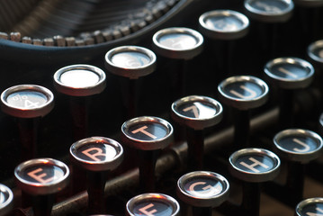 Vintage typewriter