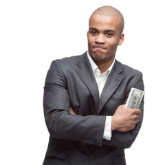 black businessman