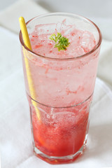 strawberry soda