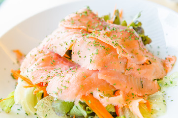 Smoked Salmon salad