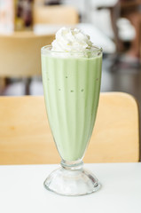 Green tea frappe