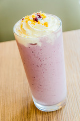 Blueberry smoothie
