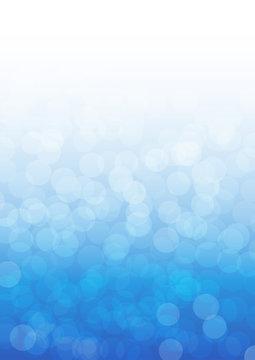 abstract blue background with light circles