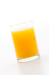 Orange juice glass