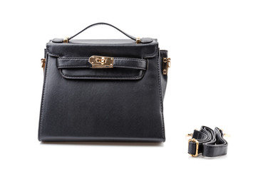 Handbag isolated white background