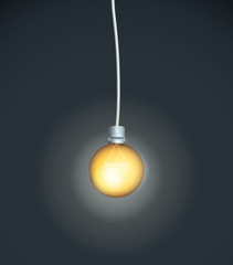 ampoule + fil illustration © P666