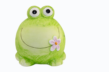 ceramic frog