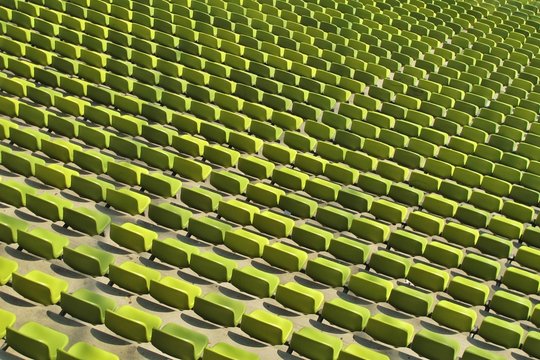 Sitzplätze im Olympiastadion München