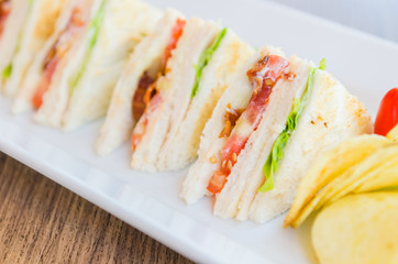 Club sandwiches