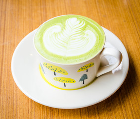 Green tea latte