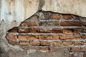 Brick grunge wall background and texture