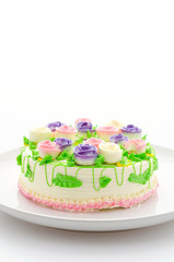 Flower cakes