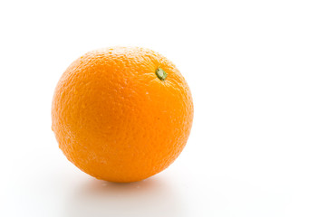 Orange isolated on white