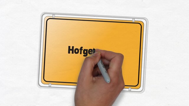 Hofgeismar Ortseingangsschild Ortseingang Stadt