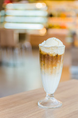 Iced coffee
