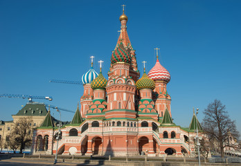 St Basil's Cathedral, Moscow, Russia,Red Square.