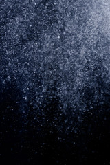 Abstract splashes of water