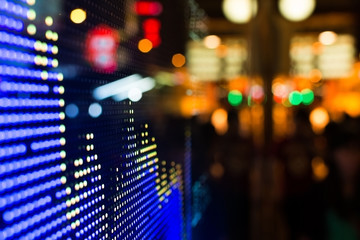 stock market price display