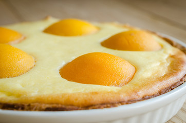 Peach tart