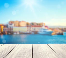 Beautiful panorama with cloudscape