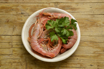 Camarón argentino Shrimp Argentine
