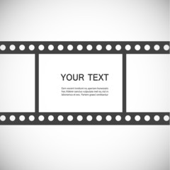 Vector vintage color film eps