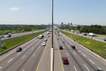Highway 401 during the day