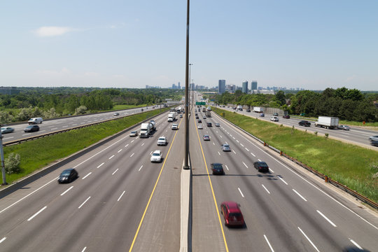 Highway 401 During The Day