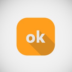 OK good character. Vector icon eps10