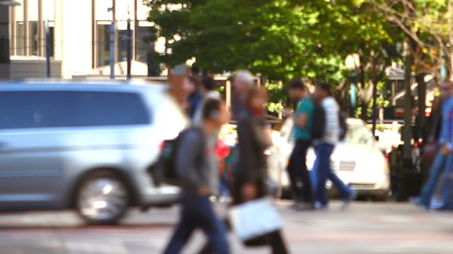 City Pedestrian Traffic