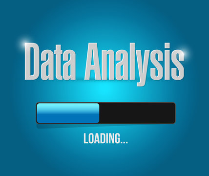 loading data analysis illustration design