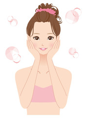 女性　美容　スキンケア