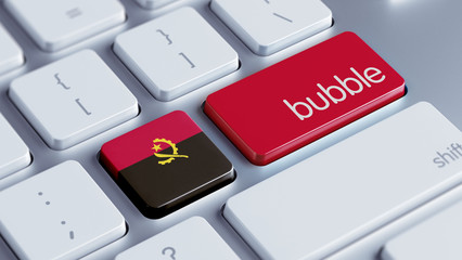 Fototapeta premium Angola Bubble Concept