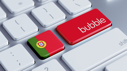 Fototapeta premium Portugal Bubble Concept