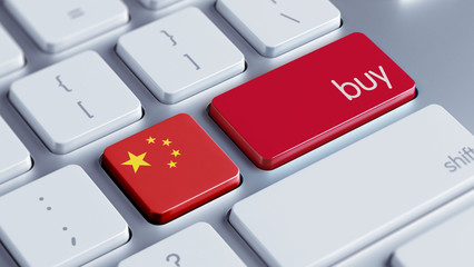 Fototapeta premium China Buy Concept