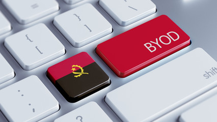 Fototapeta premium Angola Byod Concept