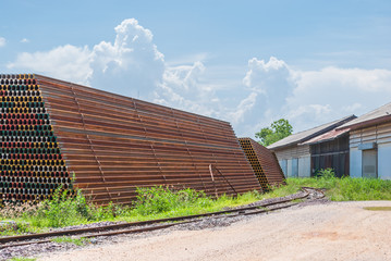 Pile of Rusty Railway