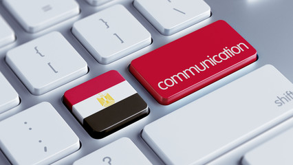 Egypt  Communication Concept.