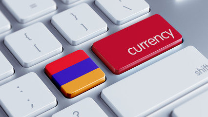 Armenia Currency Concept.