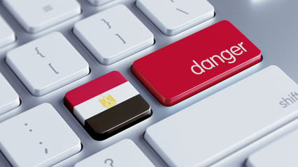 Fototapeta premium Egypt Danger Concept