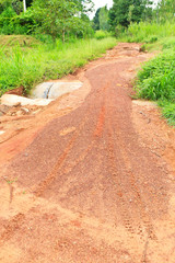 Dilapidated road
