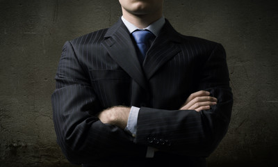 Confident businessman